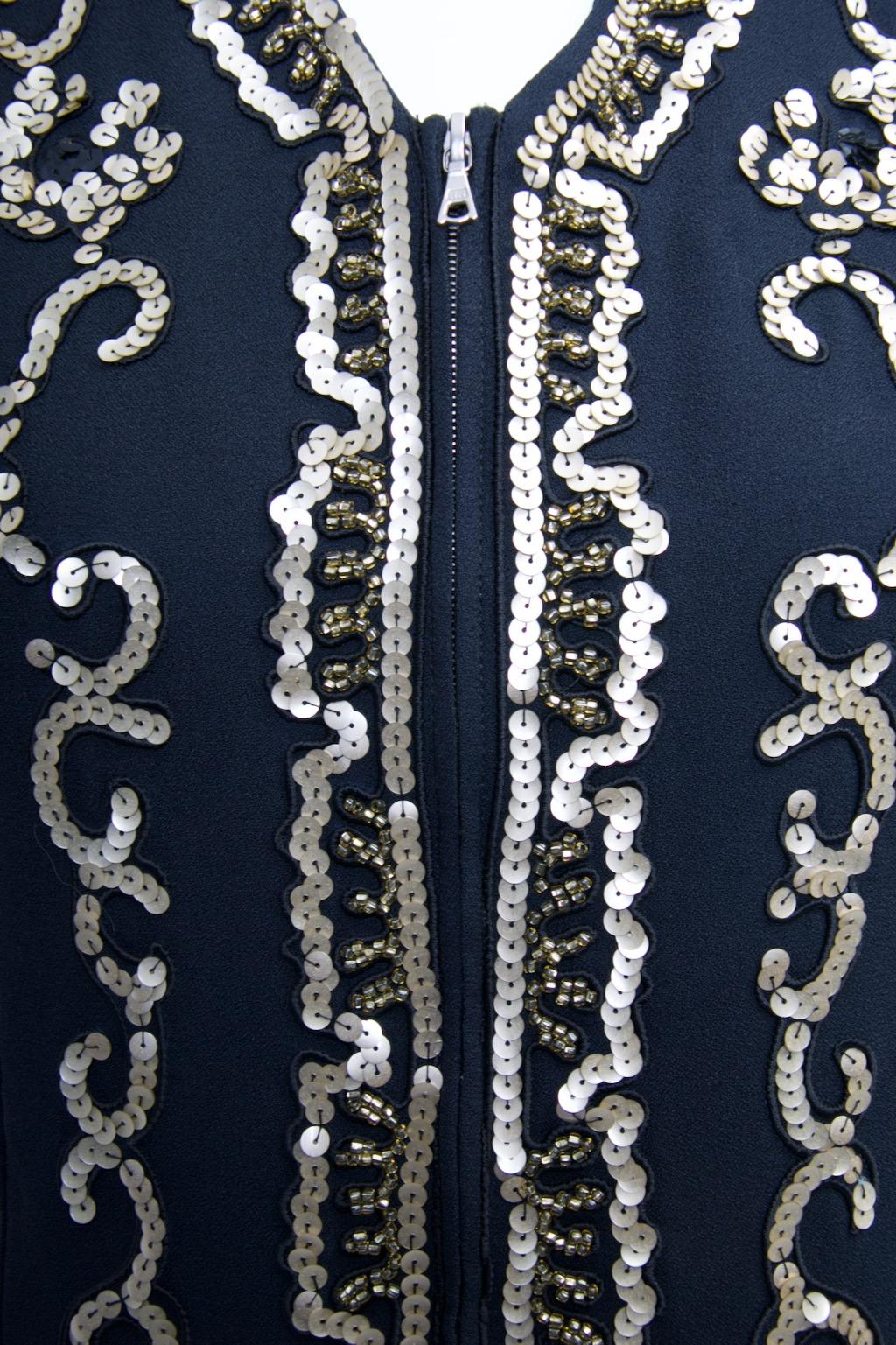 Giacca normale Kamali con paillettes in vendita 1