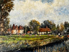 A Warm September River Overlooking Cattle At Kentish Farm
