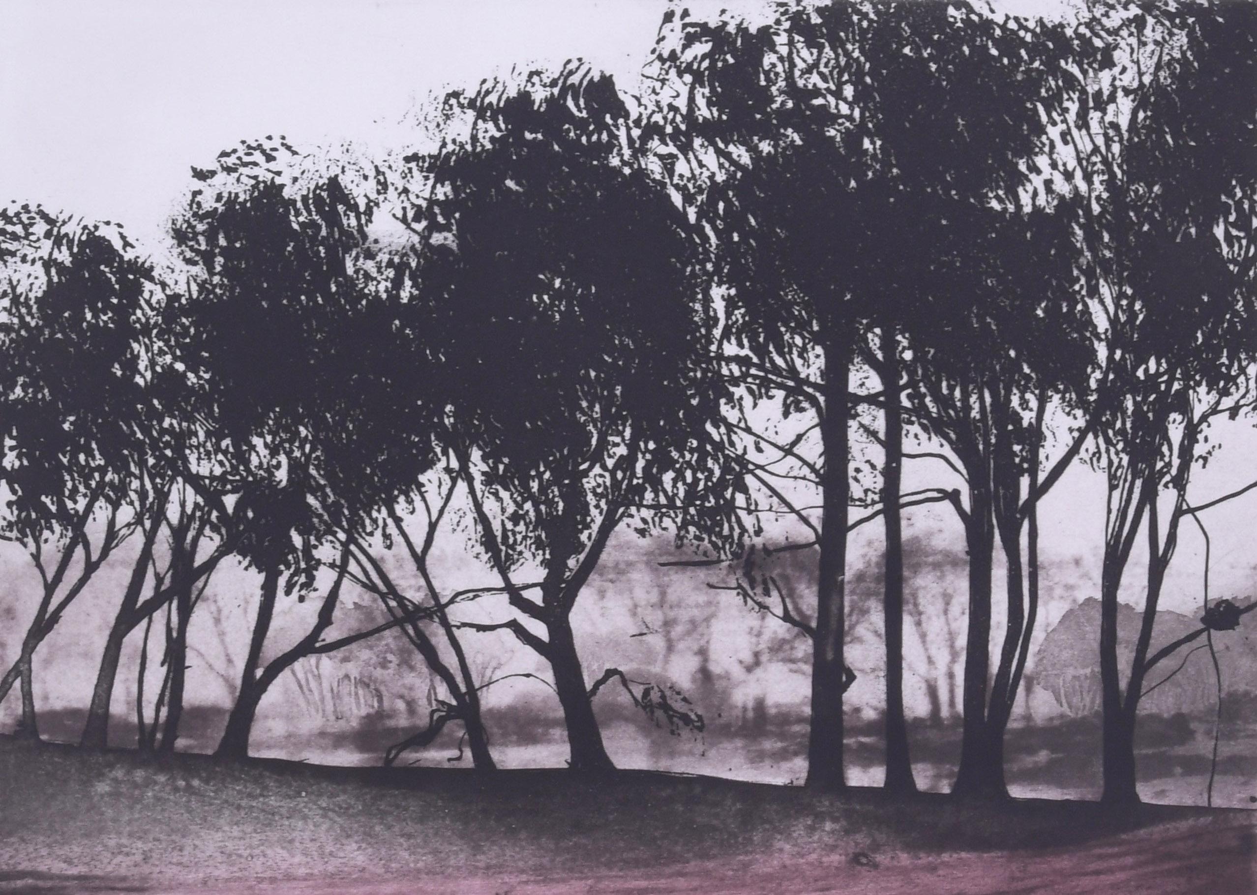 Early Morning Rain - Modern Print by Norman Ackroyd