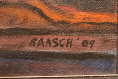 Dark Tonal Surrealist Mask Still Life with a Fish