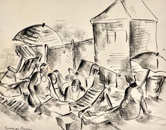 Norman Barr, Coney Island (large), 1940