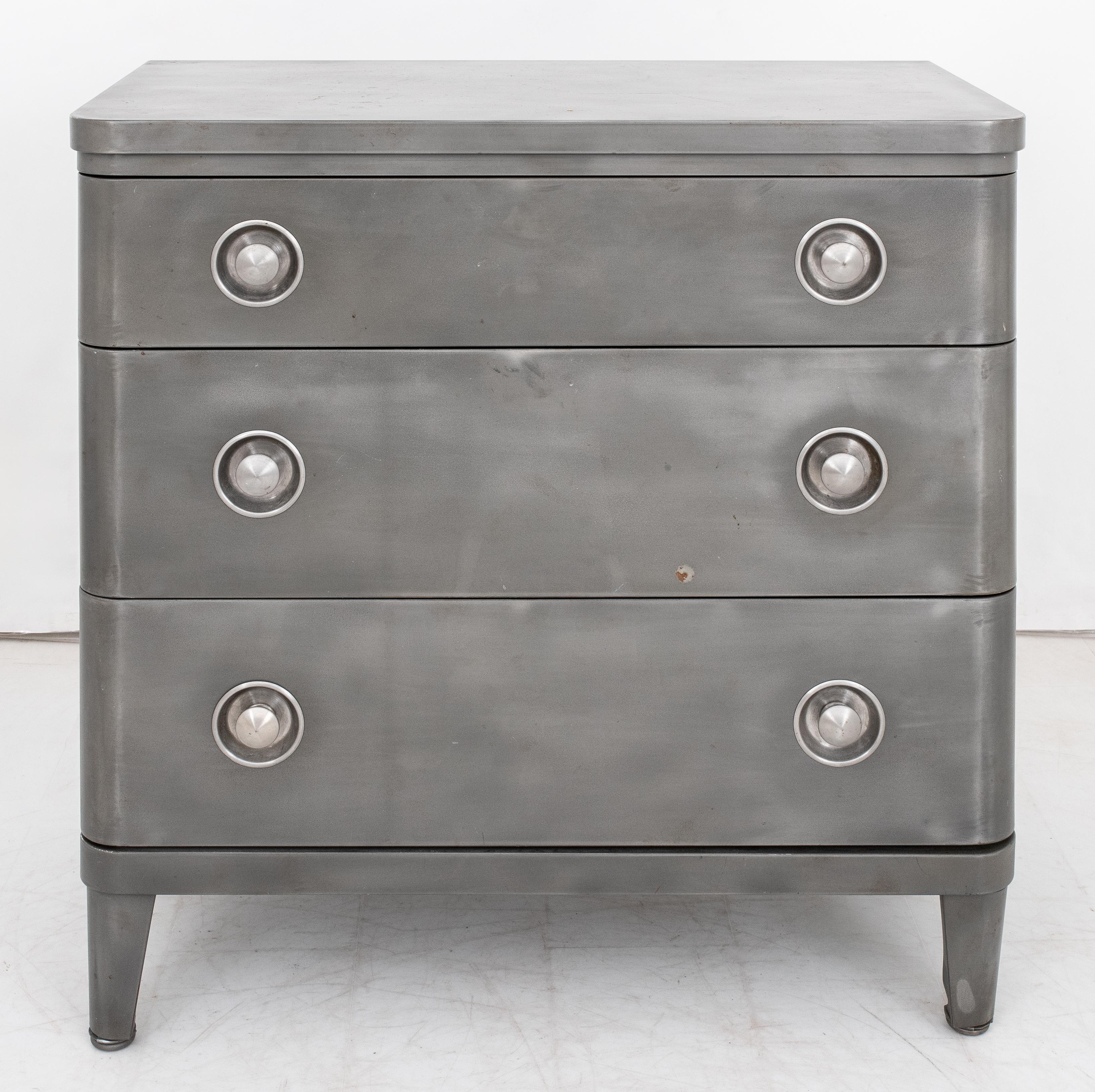 simmons metal dresser
