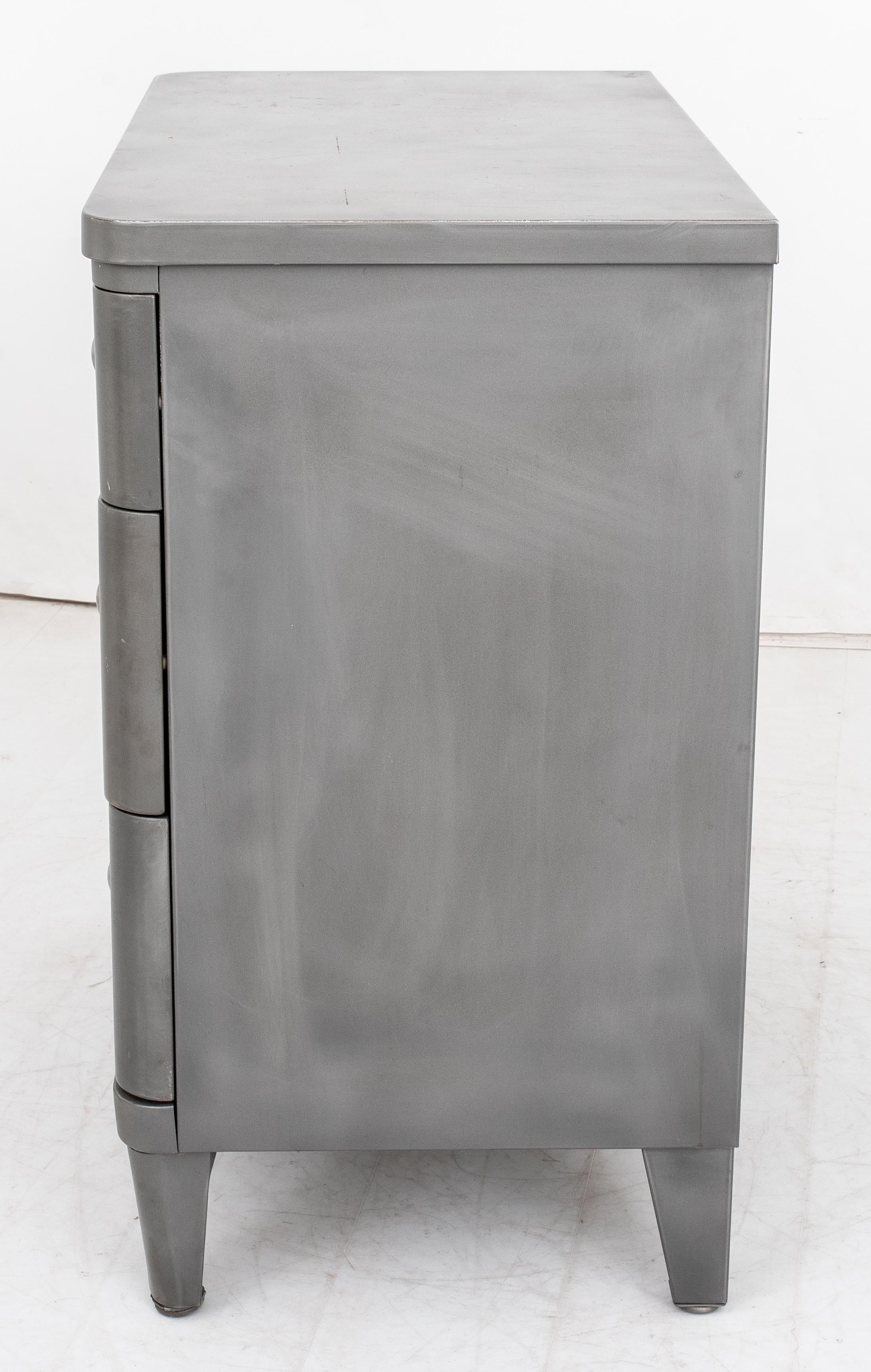 Norman Bel Geddes Simmons Metal Chest of Drawers 1