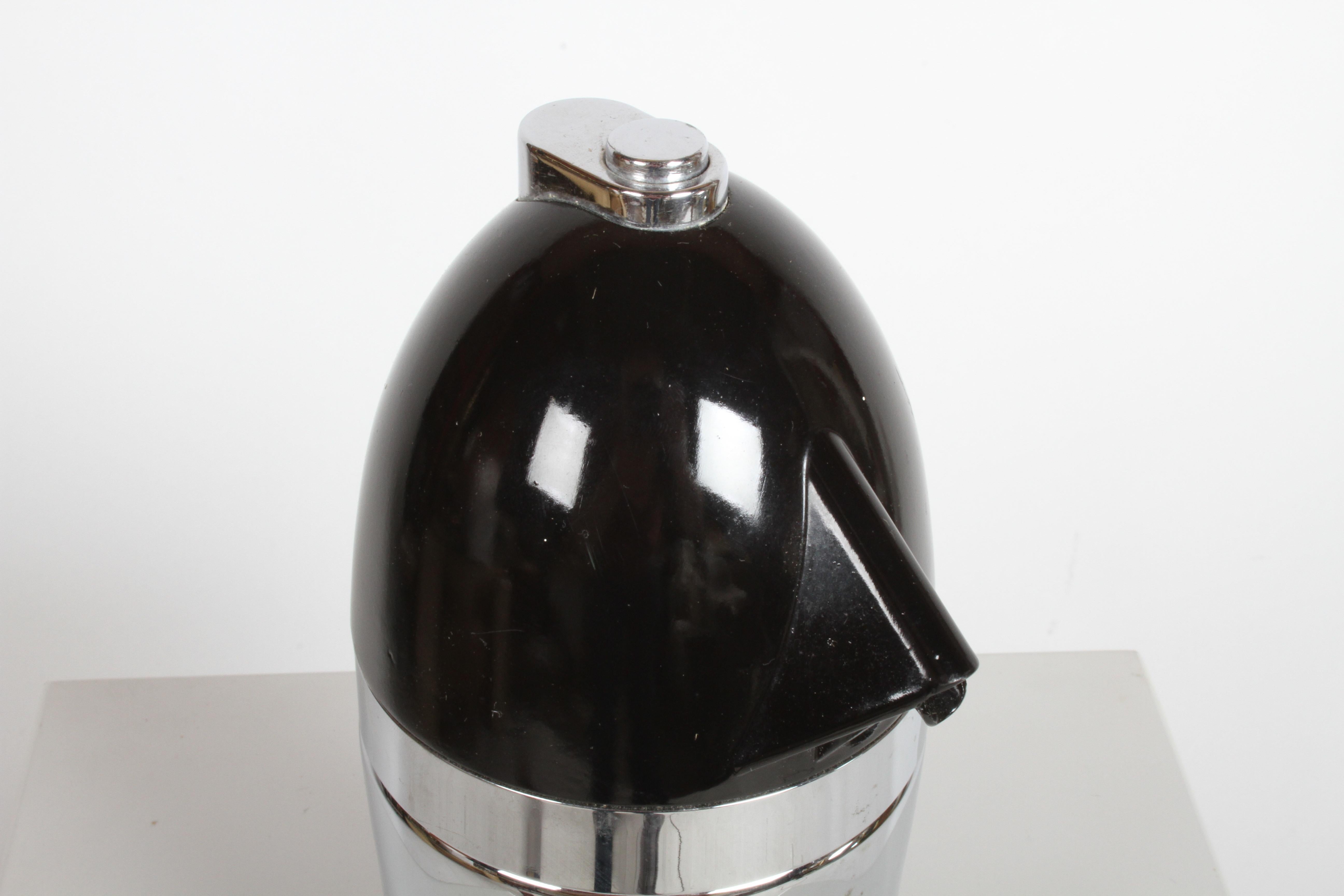 Norman Bel Geddes Soda King Rechargeable Syphon circa 1938, Unused For Sale 1