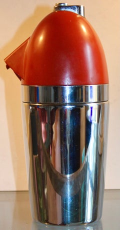 Norman Bel Geddes 'Soda King Syphon' Bottle Machine Age