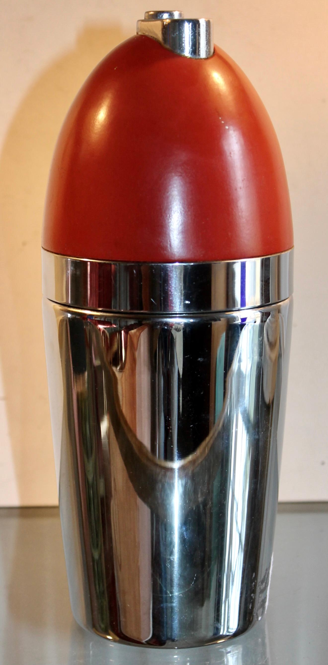 Norman Bel Geddes 'Soda King Syphon' Botella Máquina Edad Era de la máquina en venta