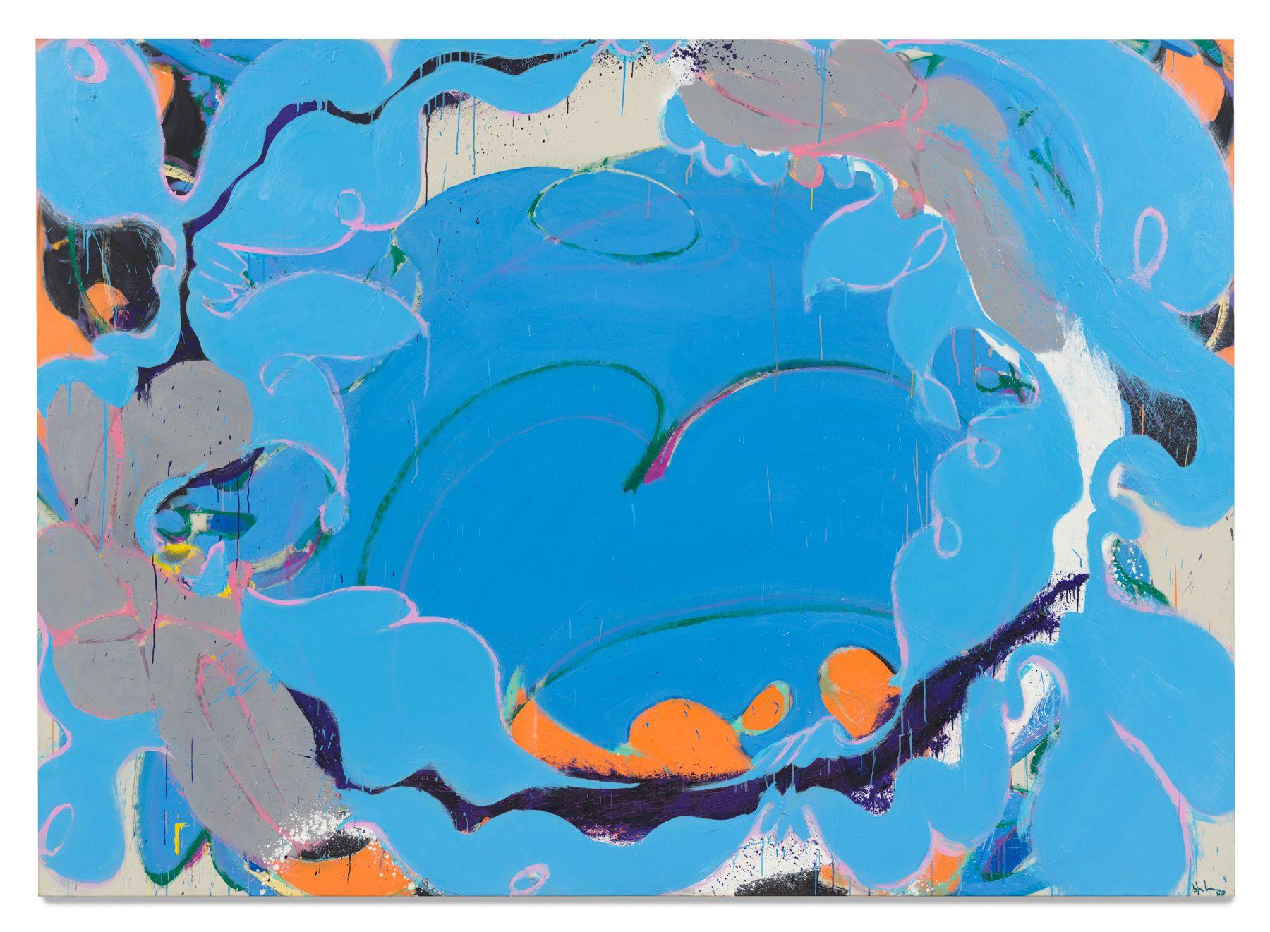 Abstract Painting di Norman Bluhm - La donna vipera