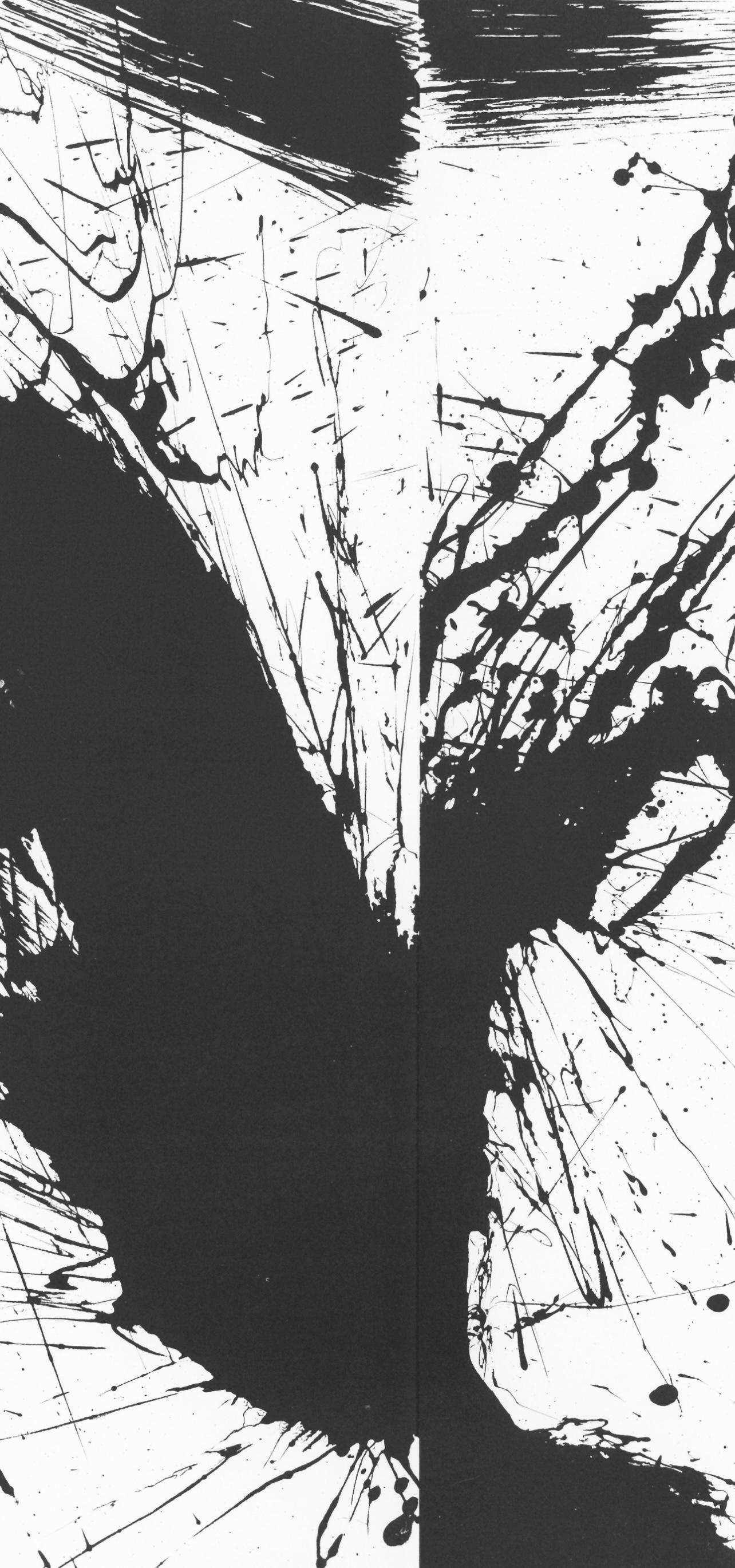 Bluhm, Composition, In Memory of My Feelings (après) - Gris Abstract Print par Norman Bluhm