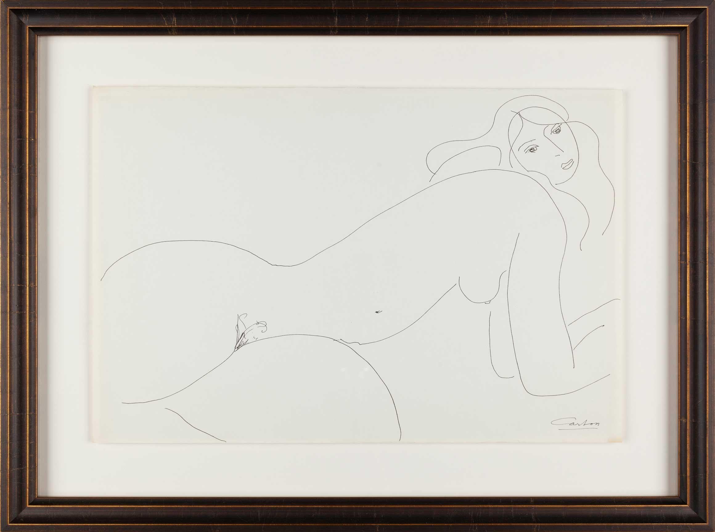Abstract Painting di Norman Carton - Studio di nudo (2)