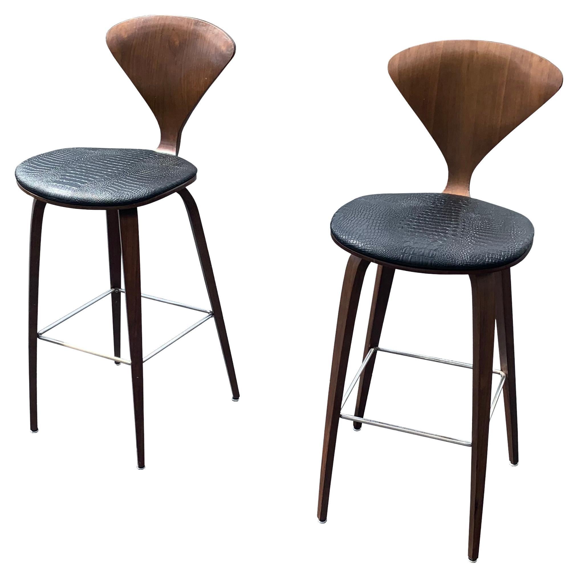 Norman Cherner Bar Stools