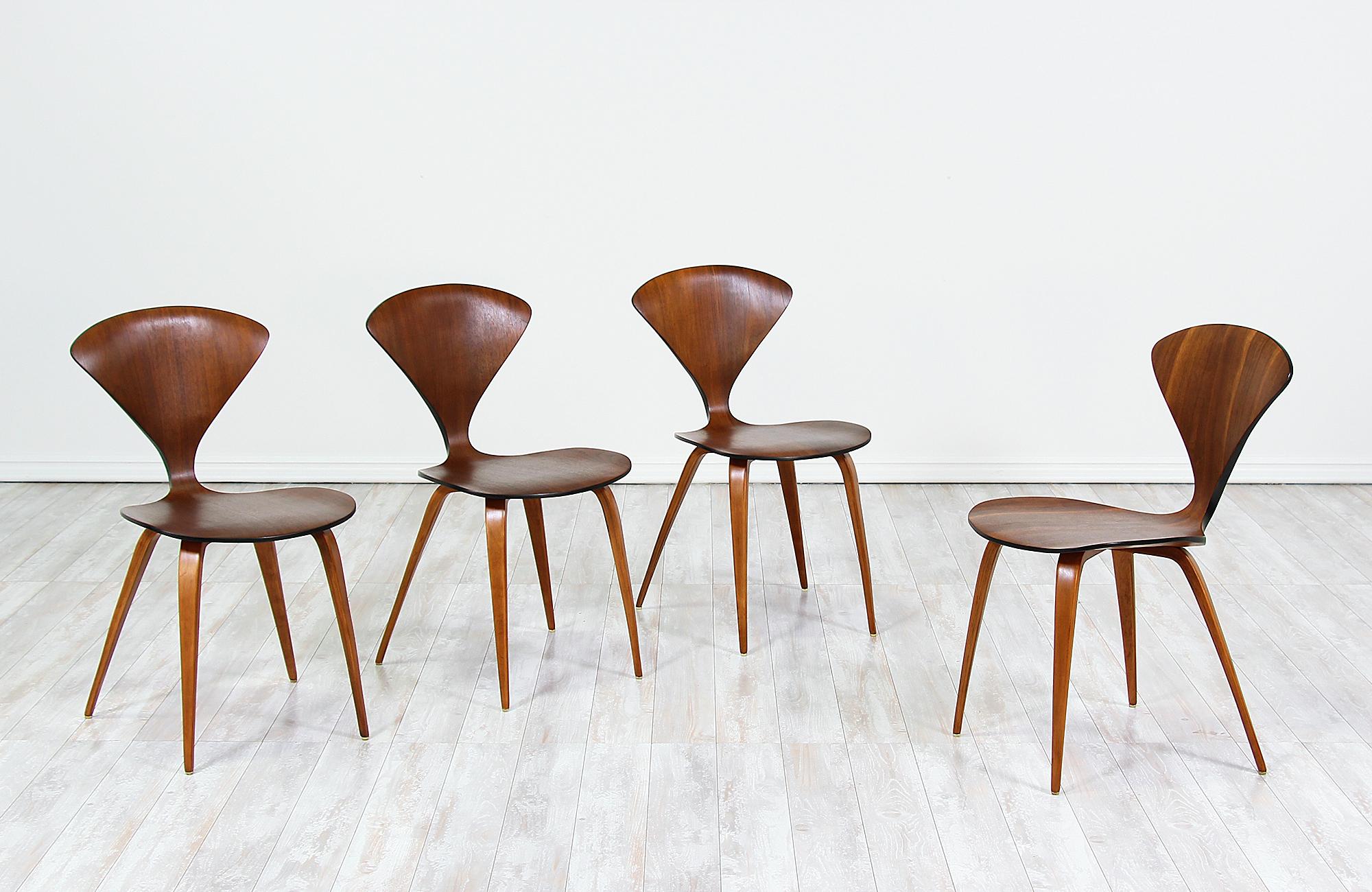 Mid-20th Century Norman Cherner Bentwood Dining Chairs for Plycraft