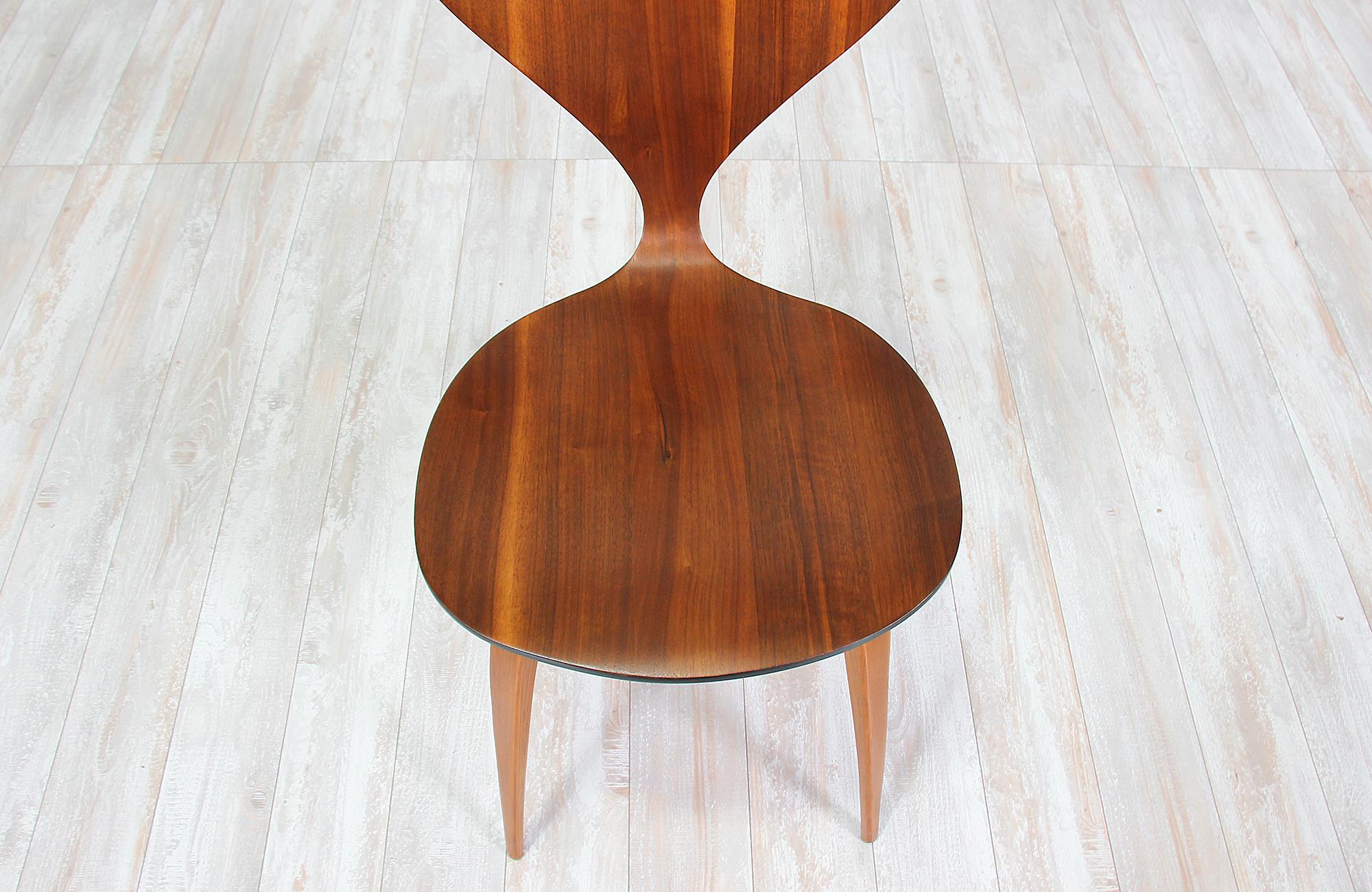 Norman Cherner Bentwood Dining Chairs for Plycraft 1