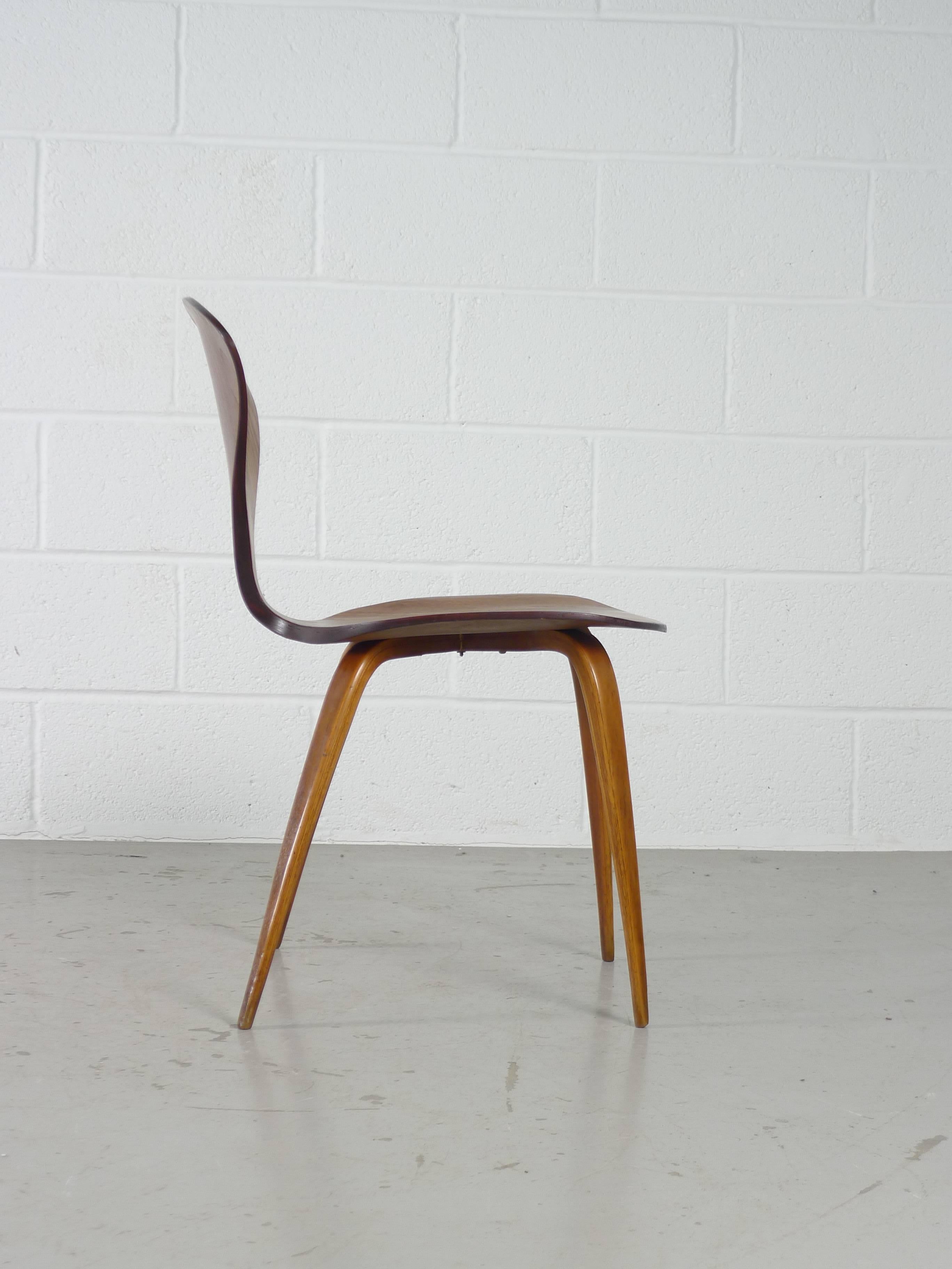 norman cherner side chair
