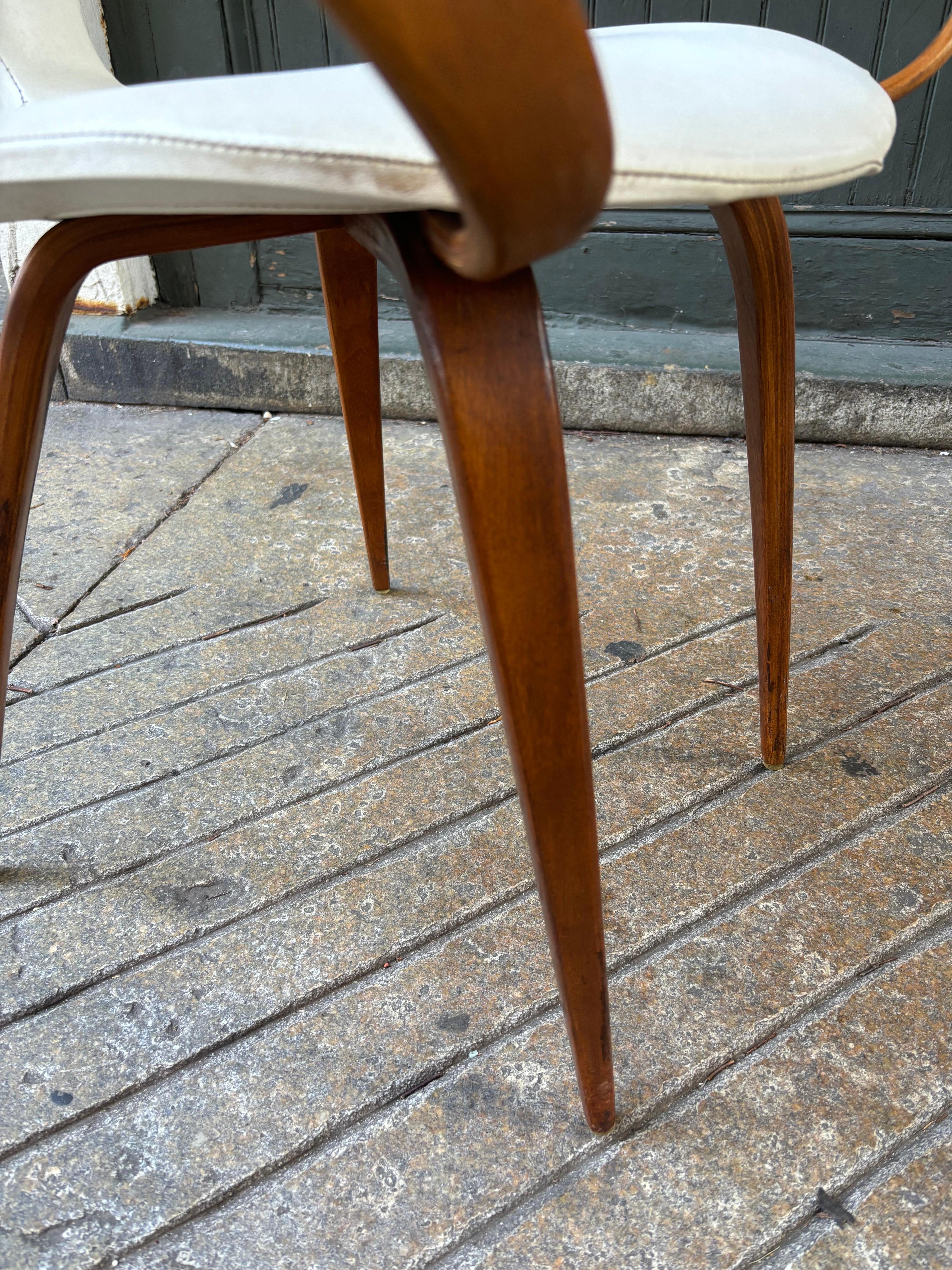 Upholstery Norman Cherner for Plycraft  Armchair