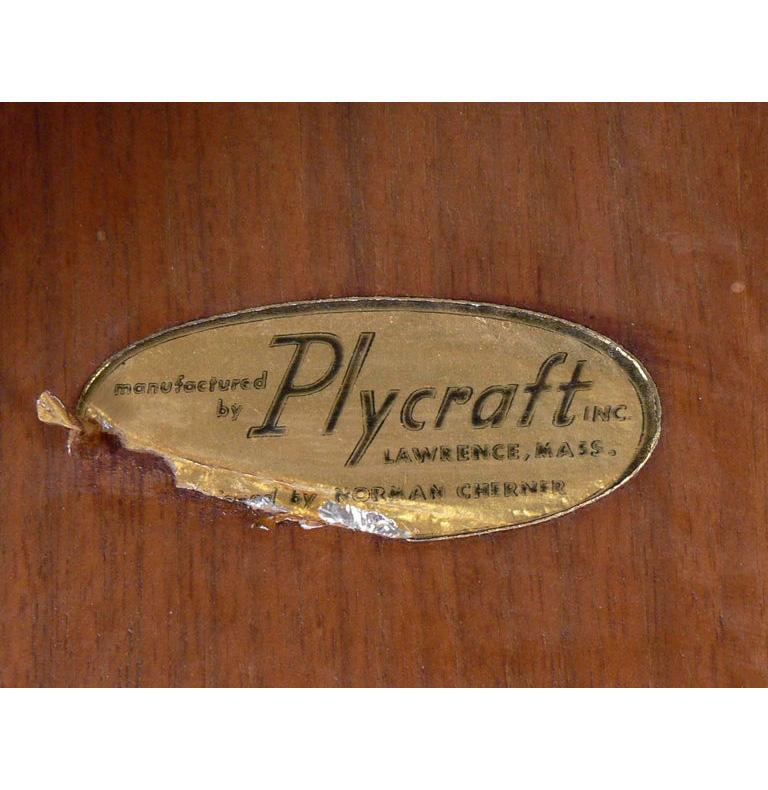 Milieu du XXe siècle Paire de fauteuils sculpturaux Norman Cherner pour Plycraft Modernité du milieu du siècle dernier en vente