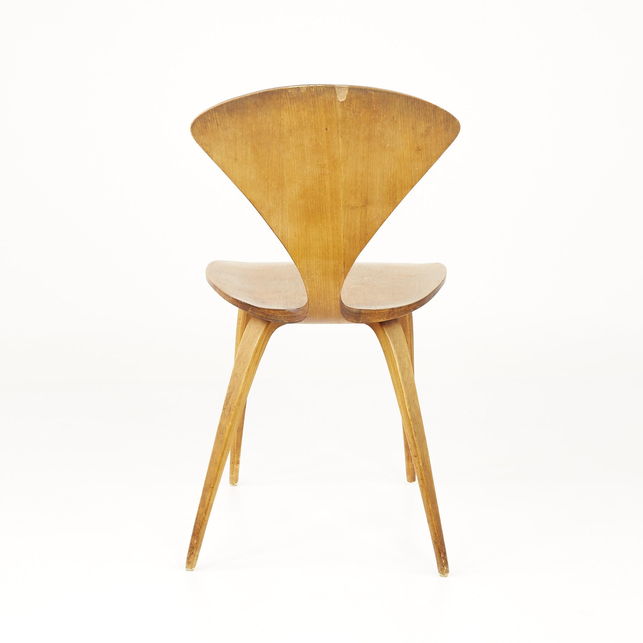 American Norman Cherner Mid Century Chair For Sale
