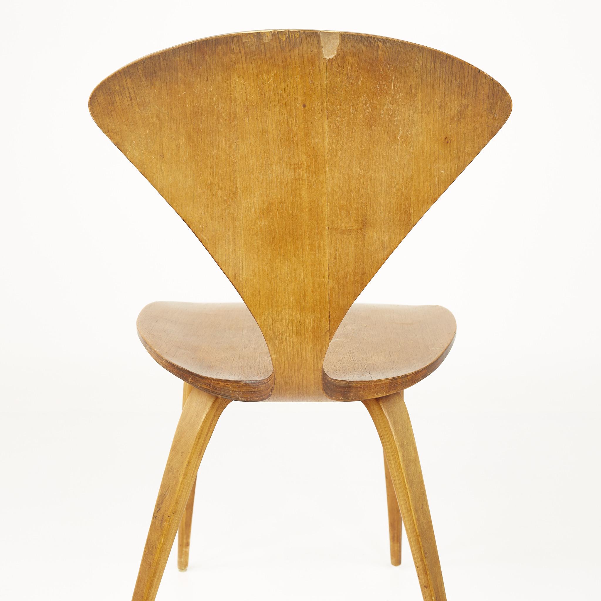 Norman Cherner Mid Century Chair For Sale 1