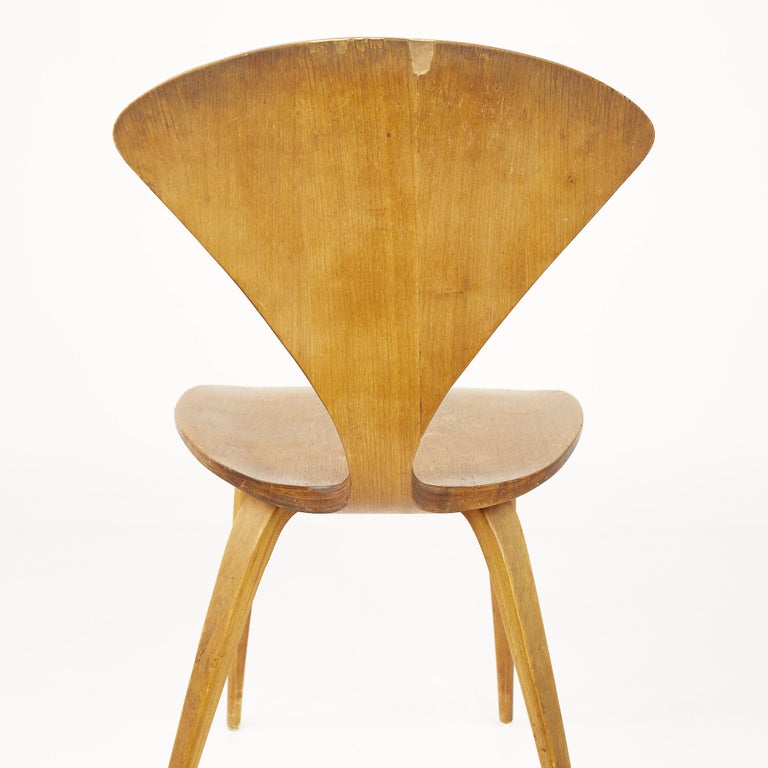 Norman Cherner Mid Century Chair For Sale 2