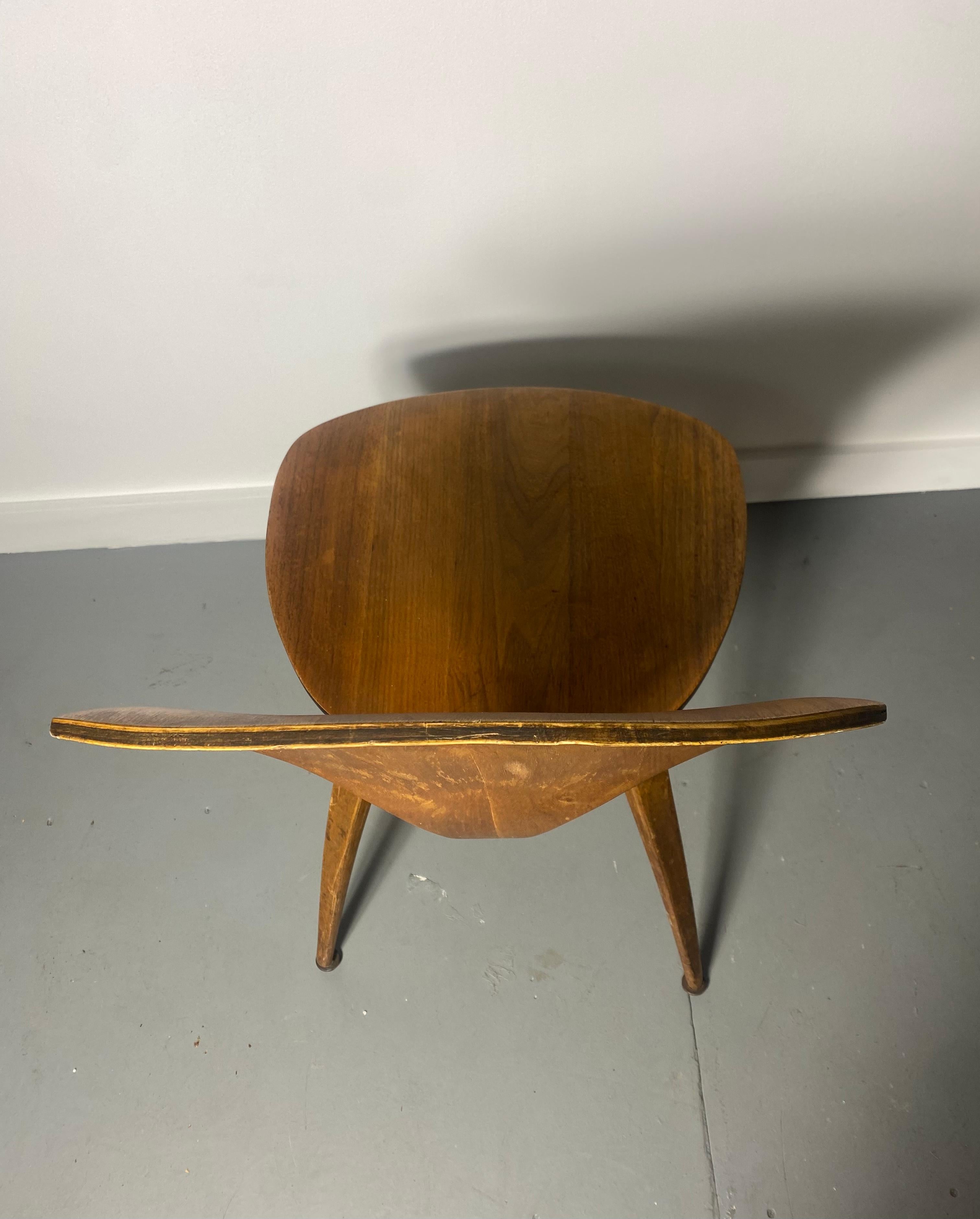 Norman Cherner Mid-Century Modern Matching Side Chairs For Sale 2