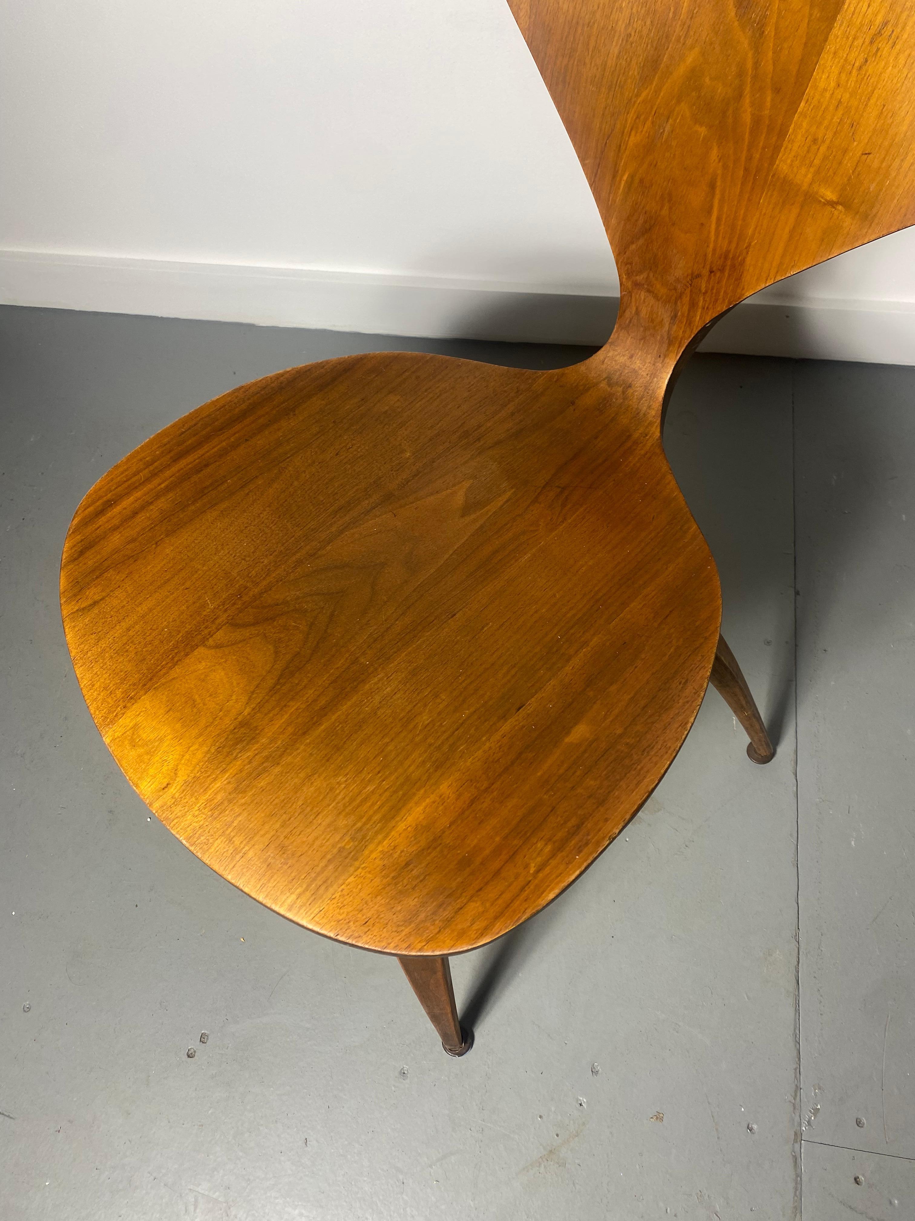 Mid-20th Century Norman Cherner Mid-Century Modern Matching Side Chairs For Sale