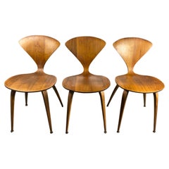 Norman Cherner Mid-Century Modern Matching Side Chairs