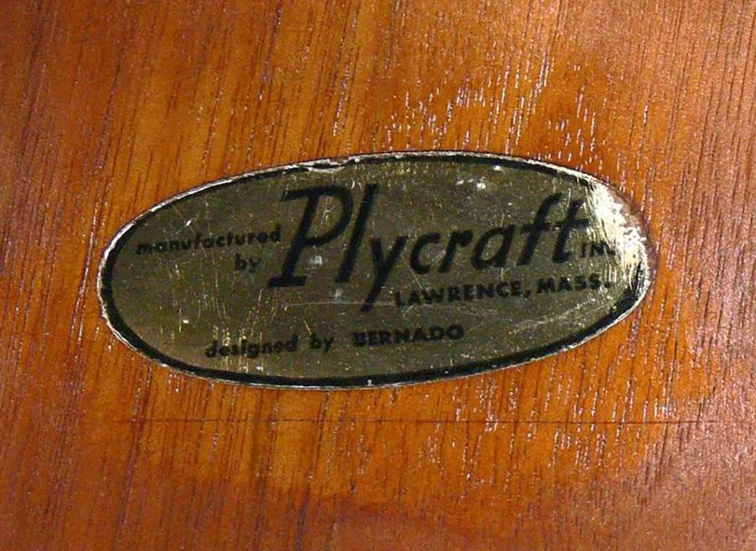 Metà XX secolo Set di 6 sedie da pranzo scultoree di Norman Cherner Mid Century Modern in vendita