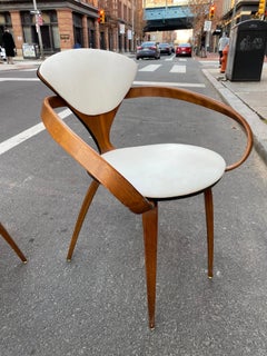 Norman Cherner Pretzel Armchairs for Plycraft, Pair
