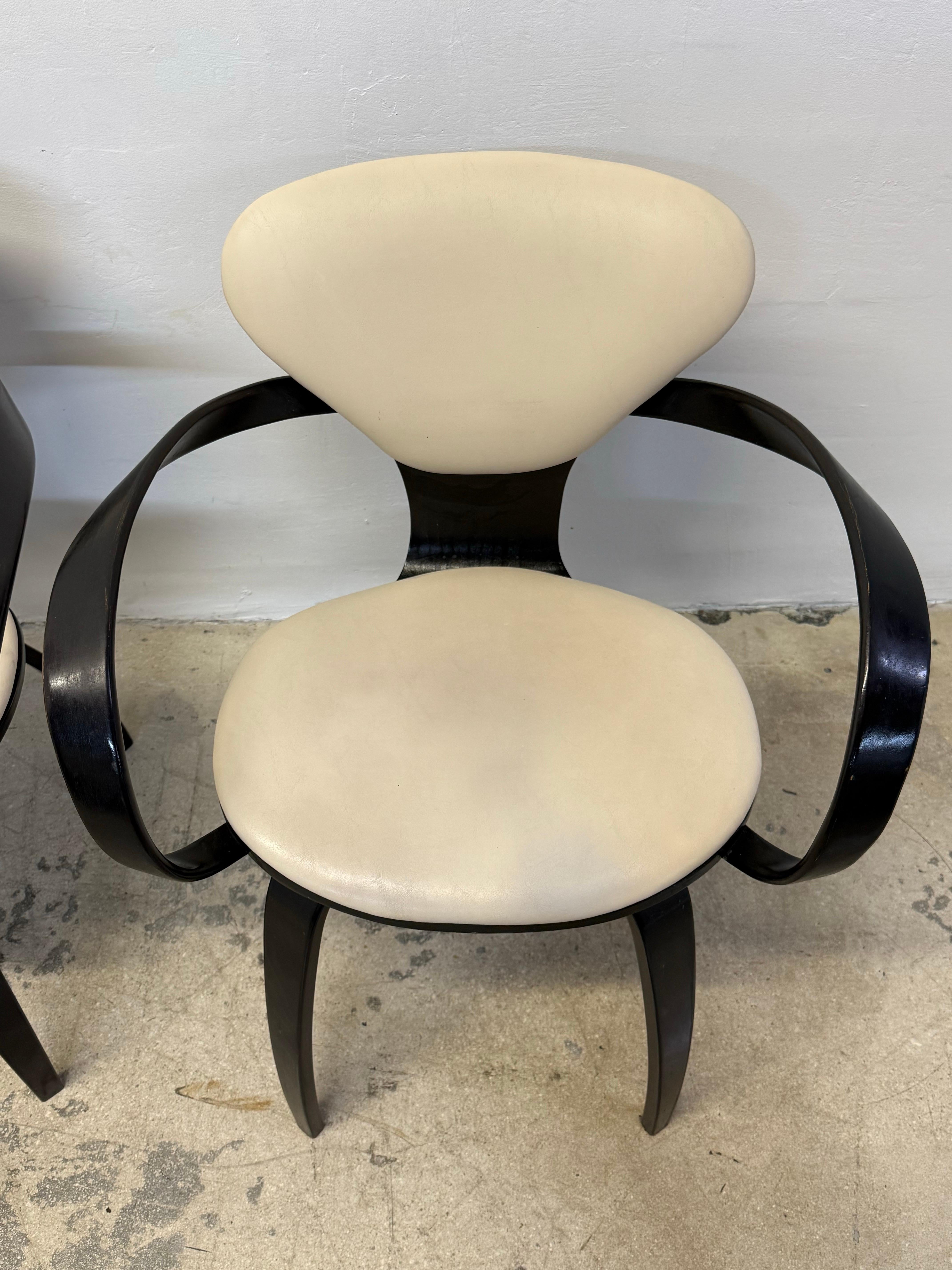 Norman Cherner Pretzel Chairs for Plycraft - Set of Four For Sale 6