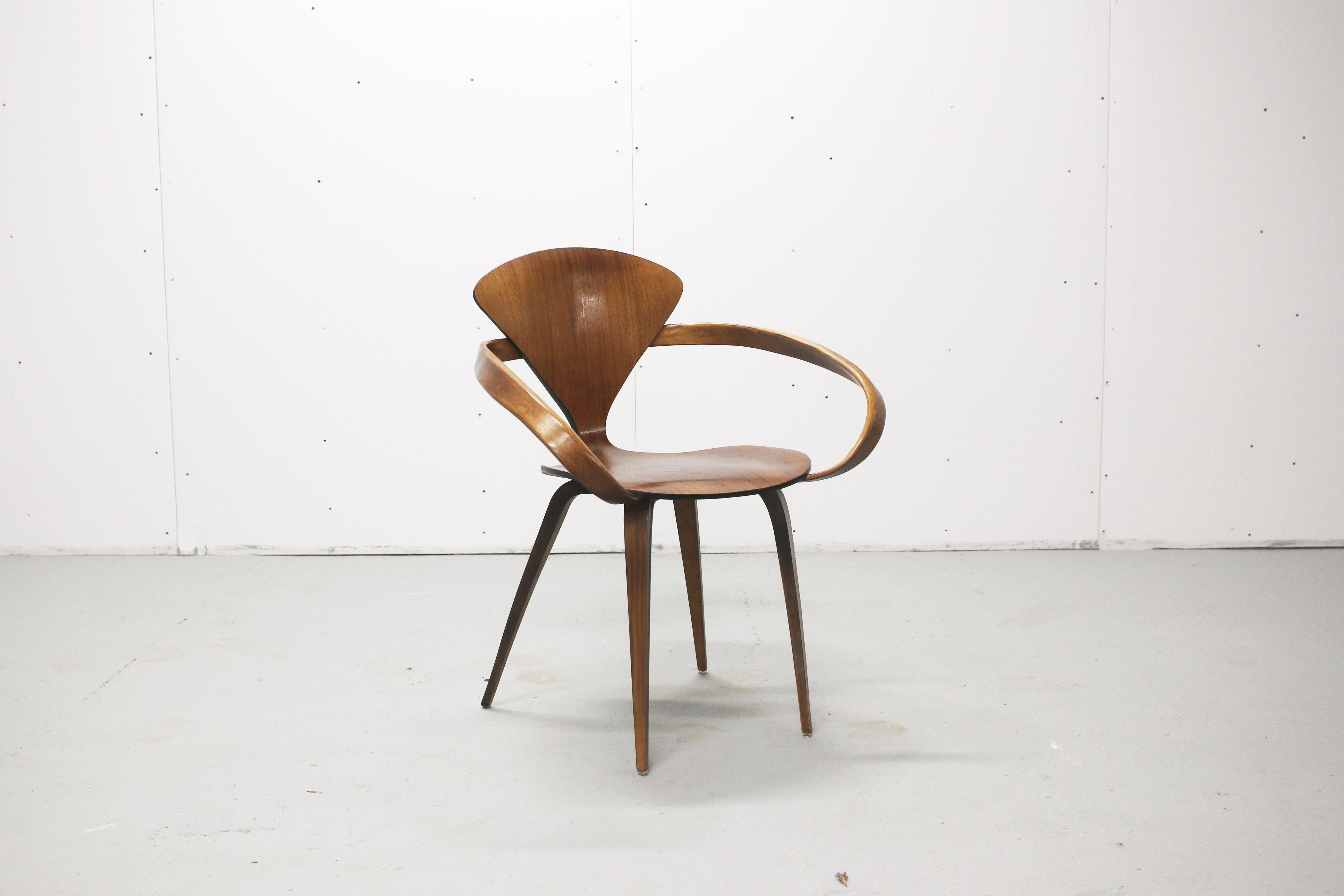 norman cherner dining chair
