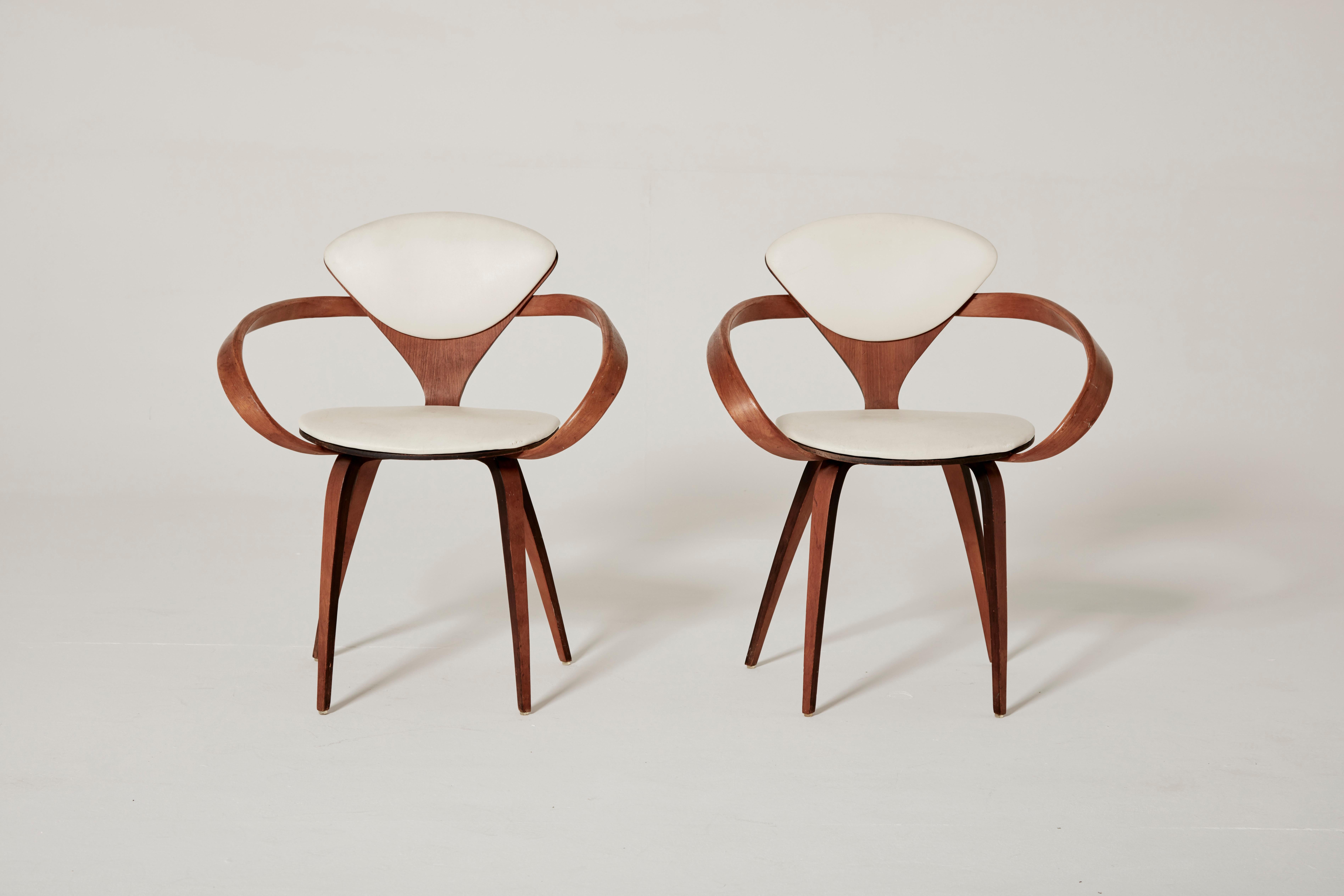 Norman Cherner Pretzel Dining Chairs, Made by Plycraft, USA, 1960s 7