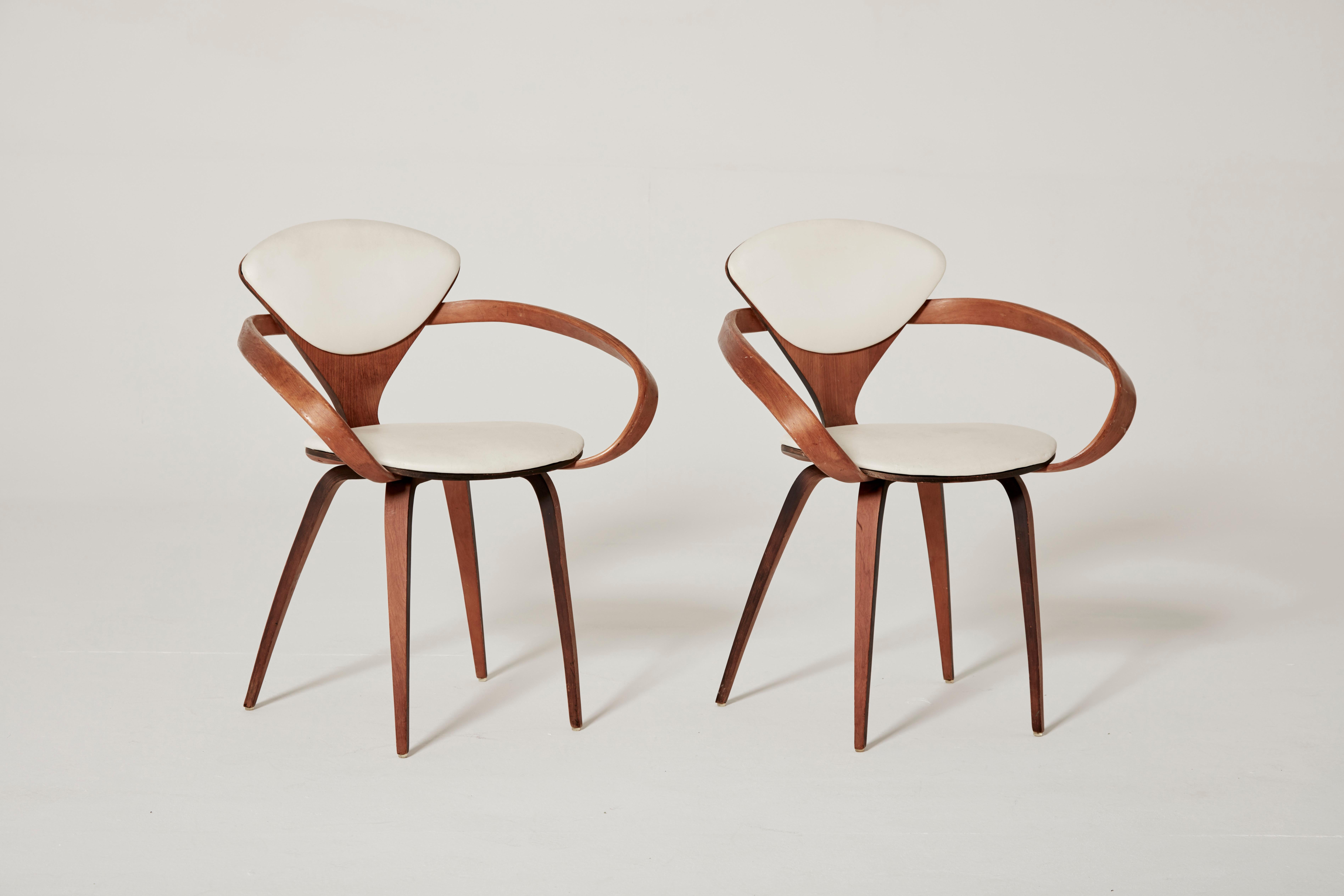 Norman Cherner Pretzel Dining Chairs, Made by Plycraft, USA, 1960s 10