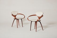 Norman Cherner Pretzel Dining Chairs, Made by Plycraft, USA, 1960s