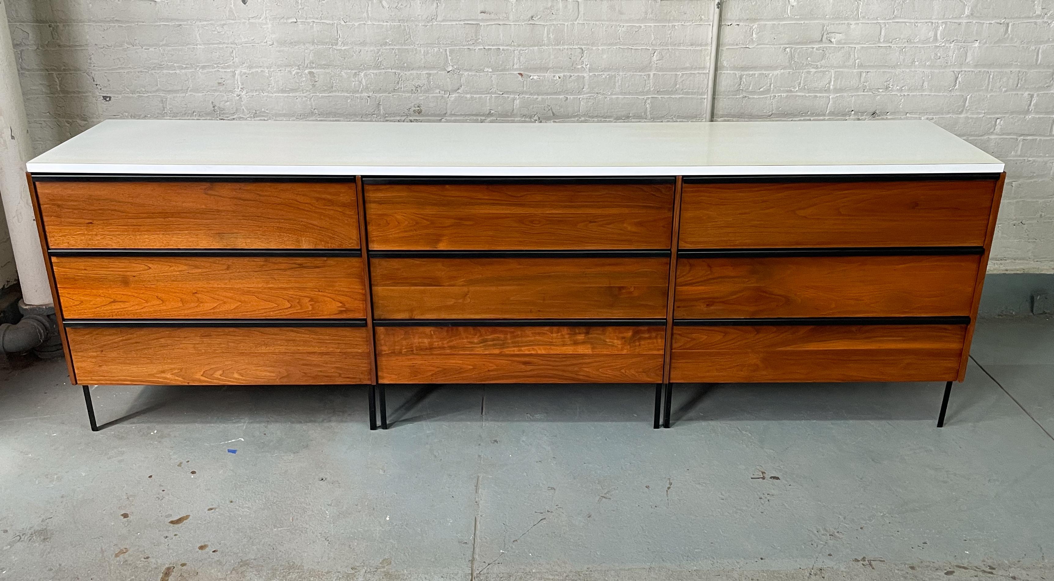 Mid-Century Modern Norman Cherner Chest of Drawers for Multiflex Corp For Sale