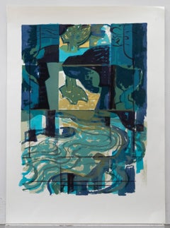 Norman Clifford Jaques (1922-2014) - Contemporary Silkscreen, The Park II