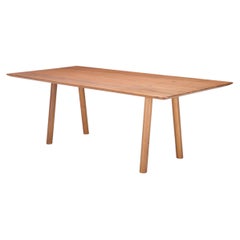 Norman Foster & Associates oiled solid walnut OVO Table for Benchmark, UK 2000s