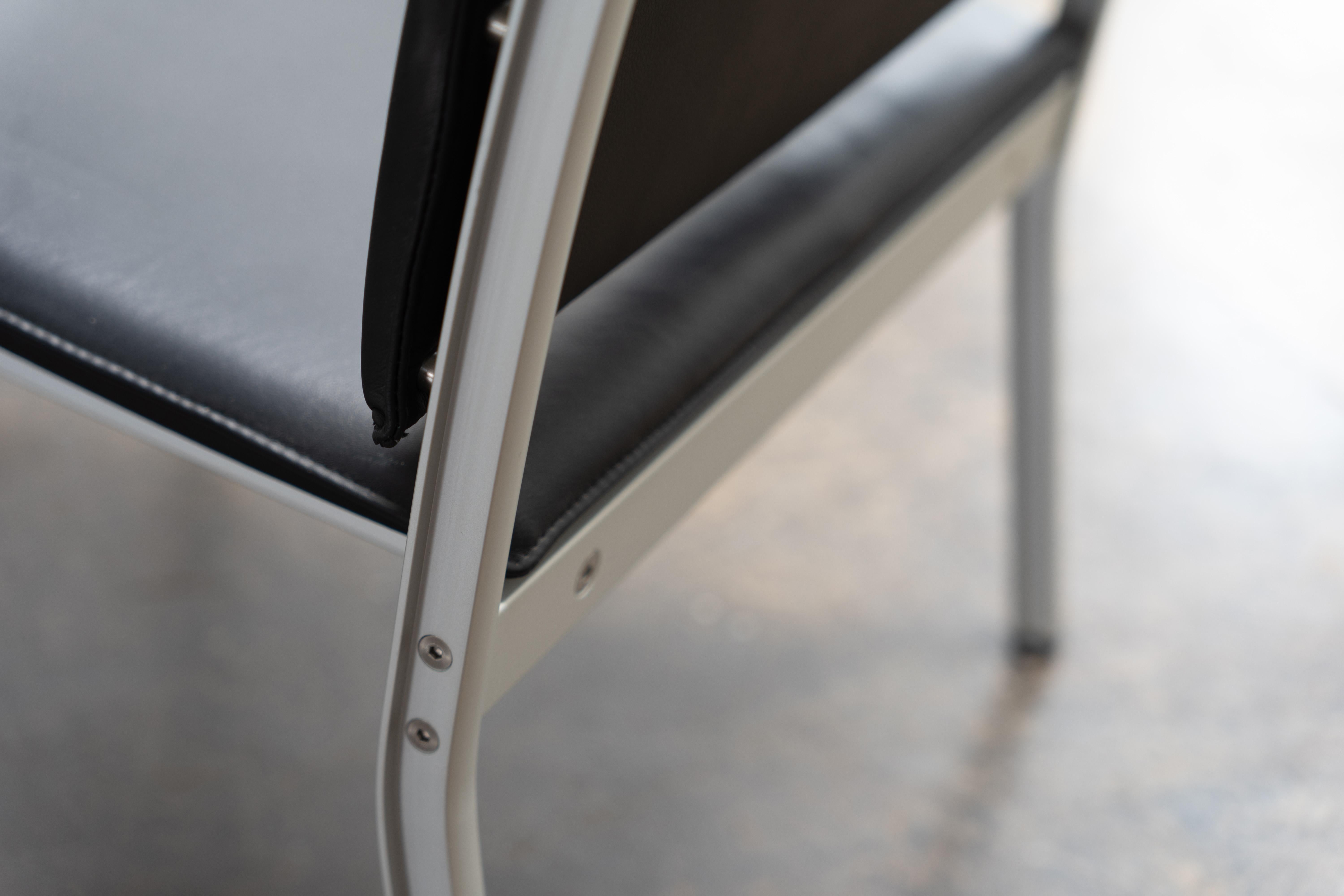 Norman Foster - Leather Lounge Chairs by Thonet, A 903PF, 1999 For Sale 3