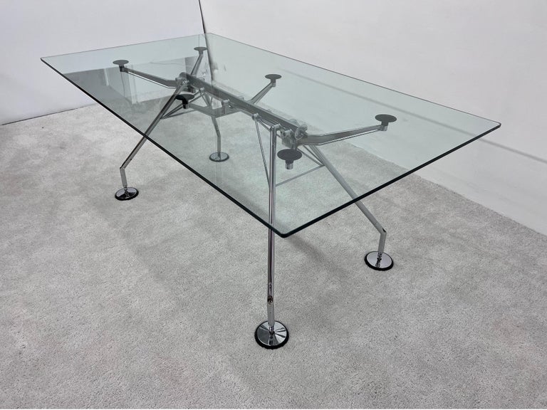 Italian Norman Foster Nomos Dining or Conference Table for Tecno For Sale