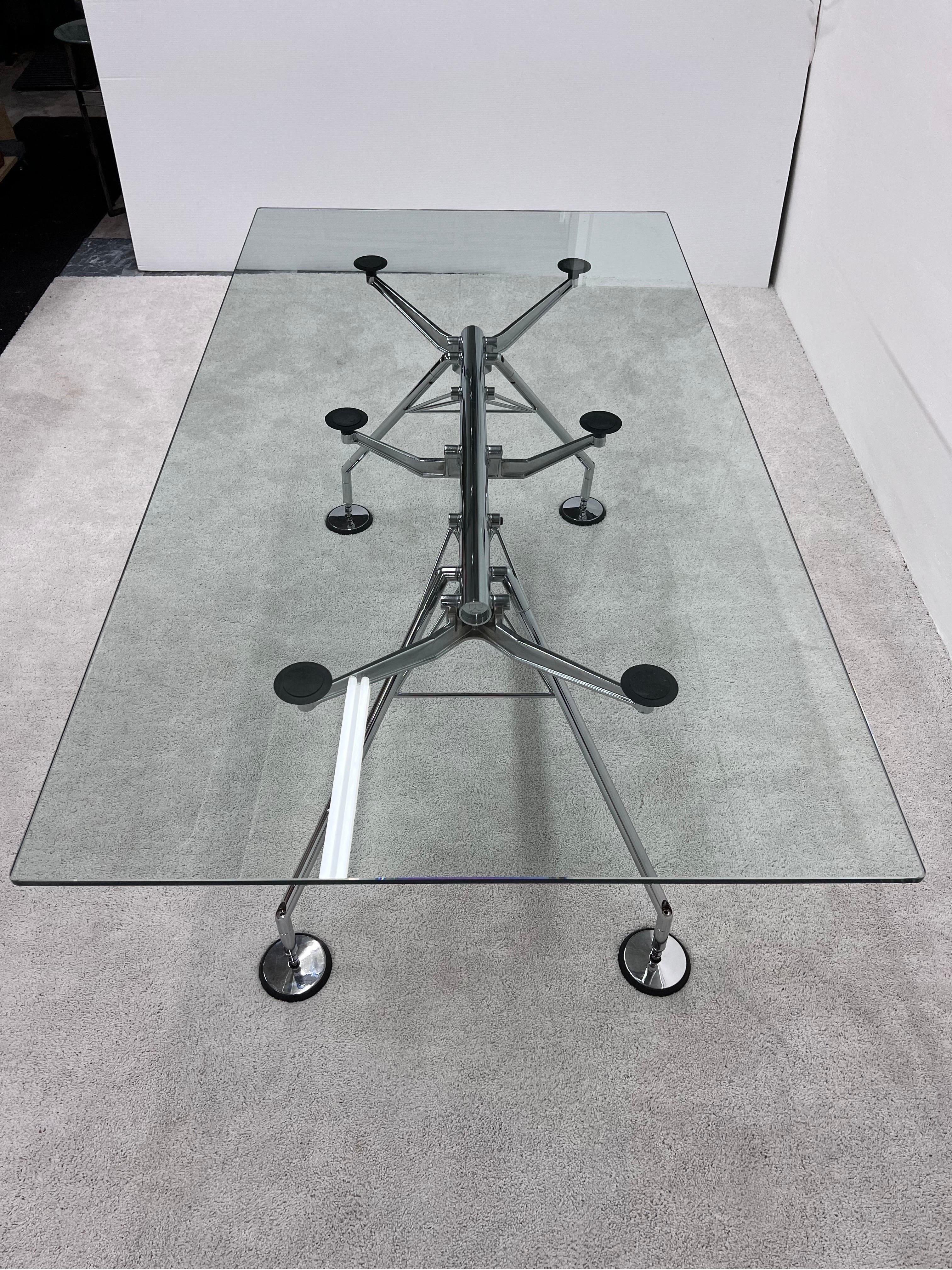 Italian Norman Foster Nomos Dining or Conference Table for Tecno