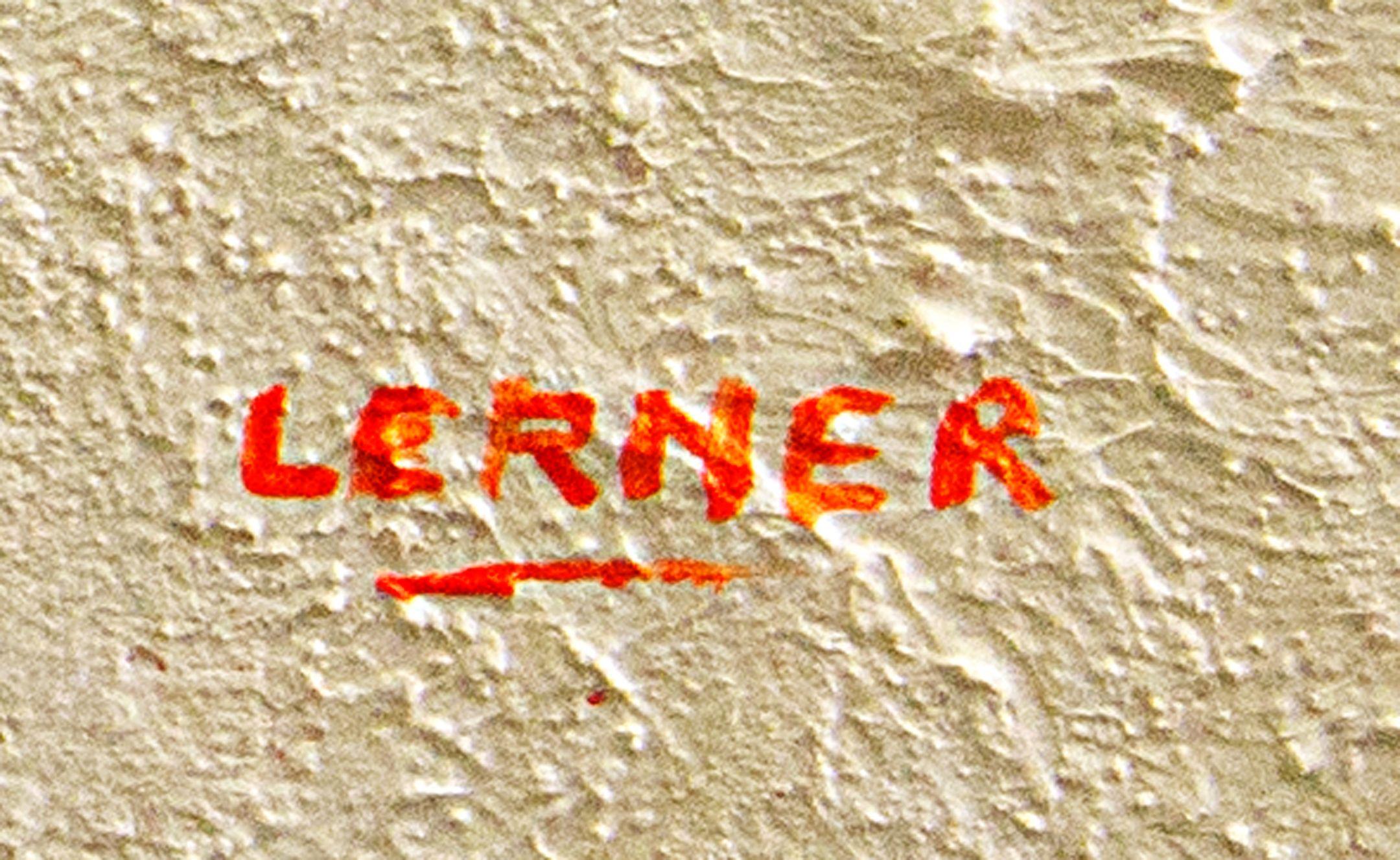 Meditaciones, Pintura, Acrílico sobre lienzo - Painting Abstracto de Norman Lerner