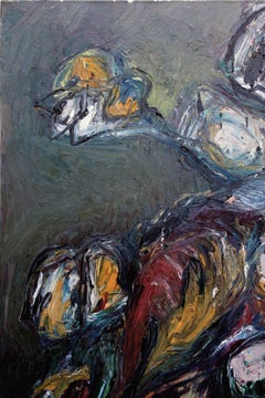 Abstract Expressionist -- Figure in Motion by Norman Lieberman