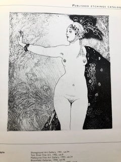 Norman Lindsay Etchings Catalogue Raisonne Book Erotic Art Odana Editions 1999