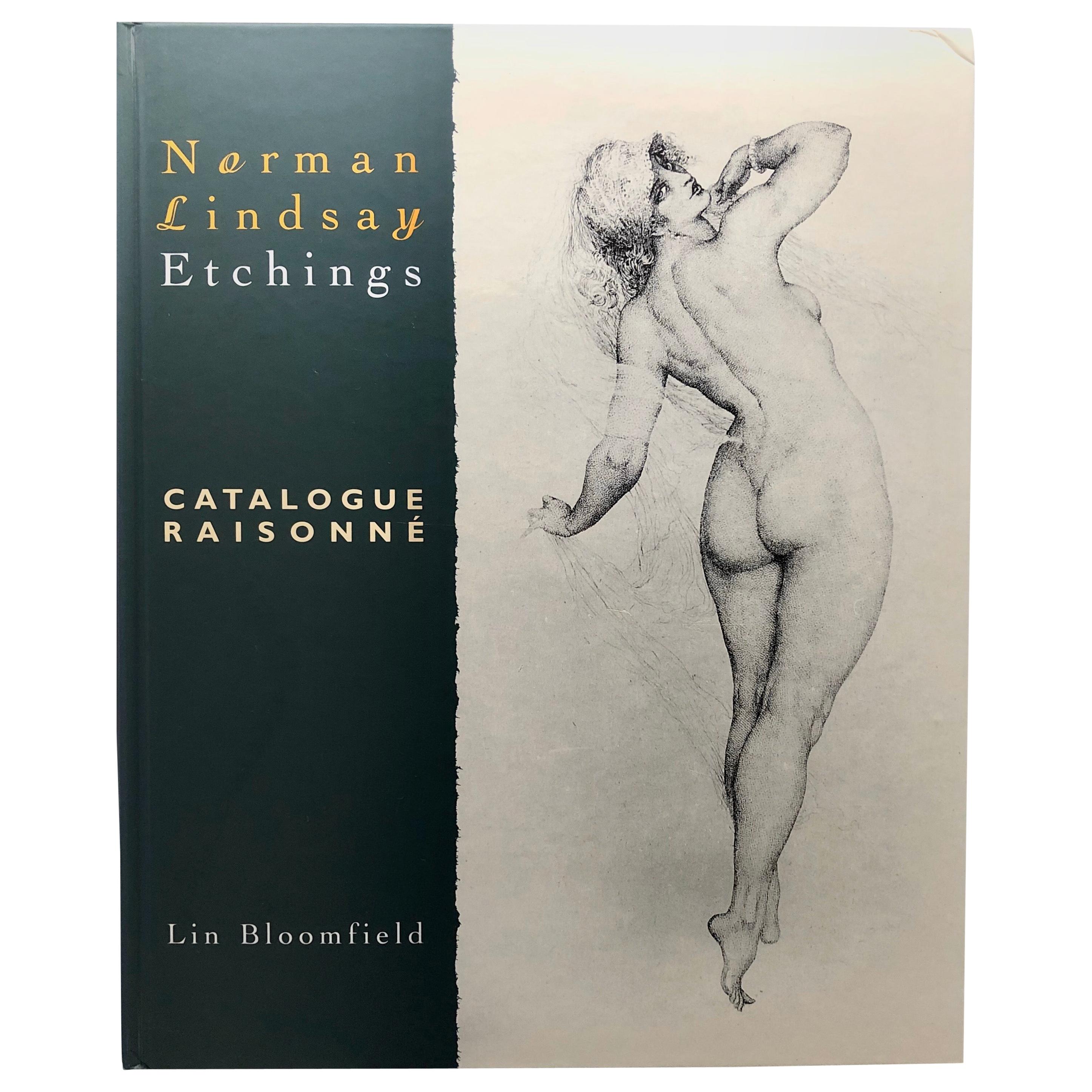 Norman Lindsay Etchings Catalogue Raisonne Book Erotic Art Odana Editions 1999 For Sale