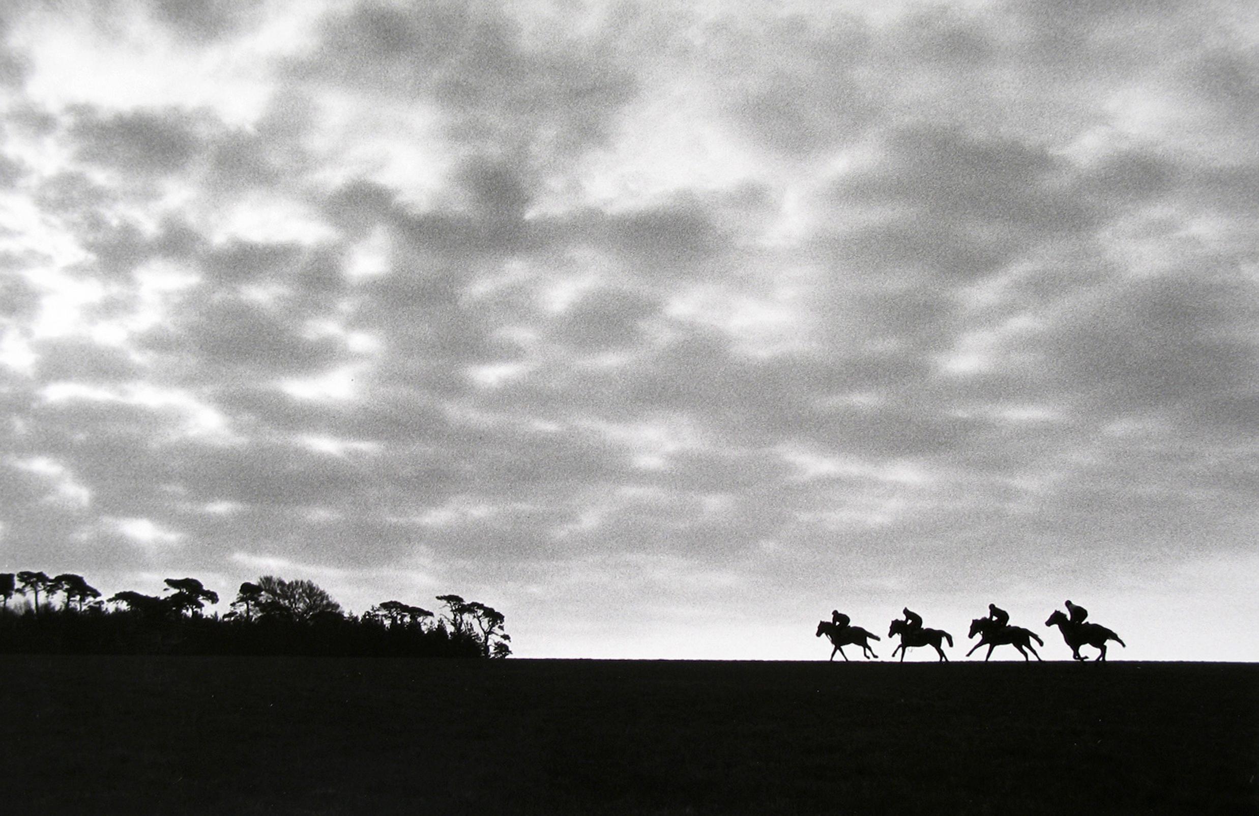 Norman Mauskopf, Marysville, California 1984, (from the Dark Horses book), gelatin silver print, paper size: 11 x 14". matted: 16x20". Norman Mauskopf’s second published book, Dark Horses, was published in 1988, and documents the world of