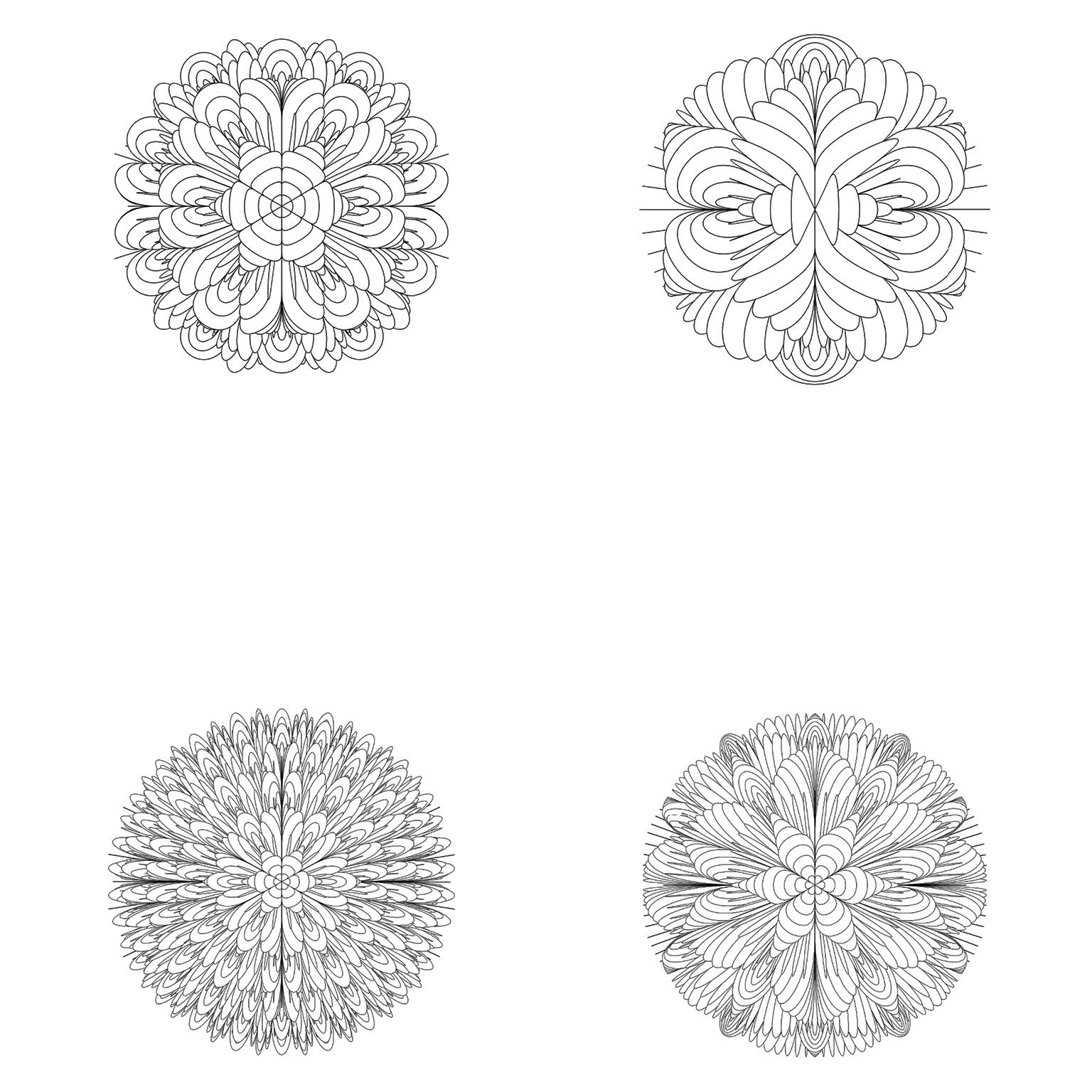 Algorithme de Bloom n° 1 de la série Bloom par Norman Mooney
Impression numérique pigmentaire, montée et encadrée
Edition de 25

Inspirée par les travaux du biologiste du XIXe siècle Ernst Haeckel et son étude des microbes, la série Bloom est une