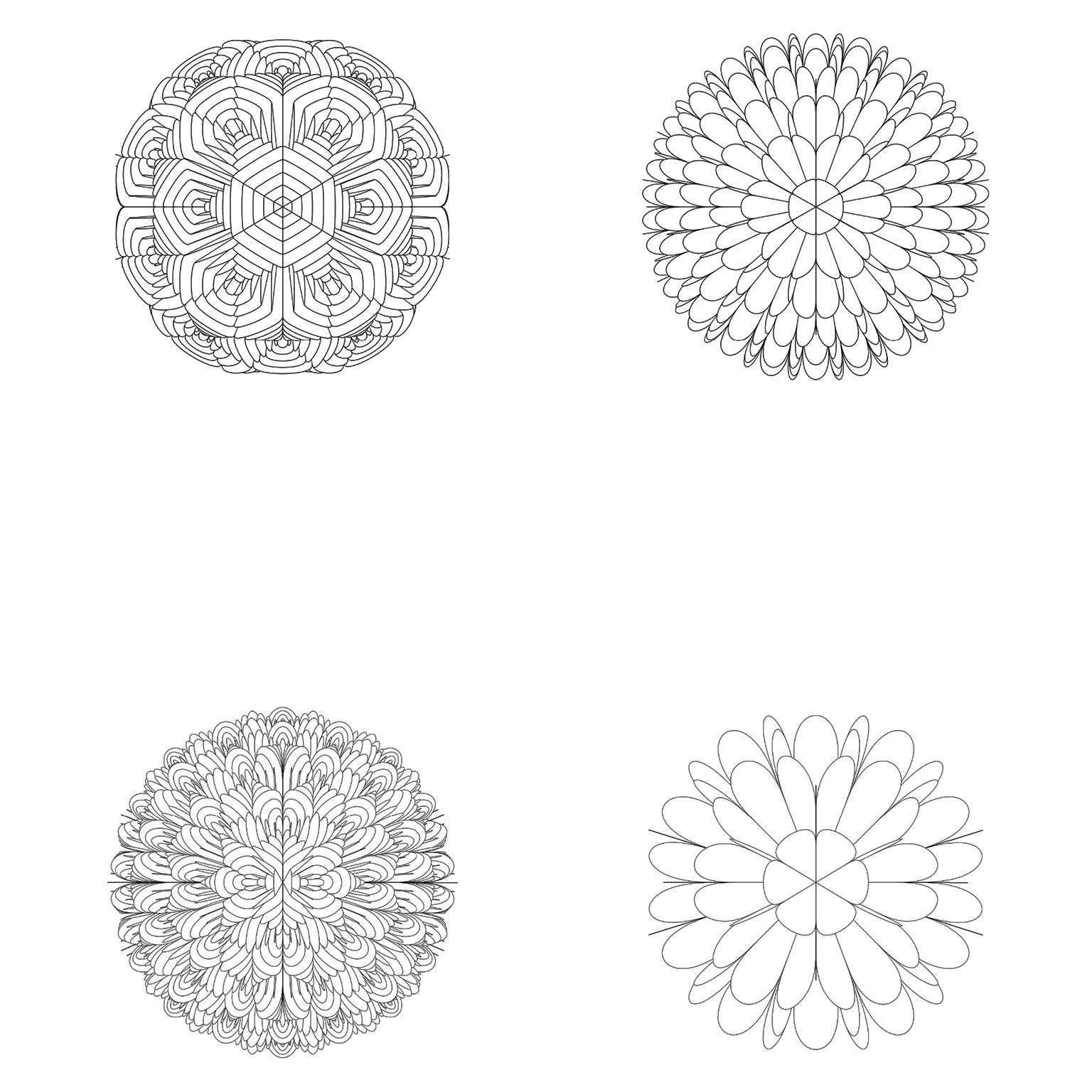 « Bloom Algorithm No. 1 » de la série Bloom, impression numérique, abstrait, organique en vente 2