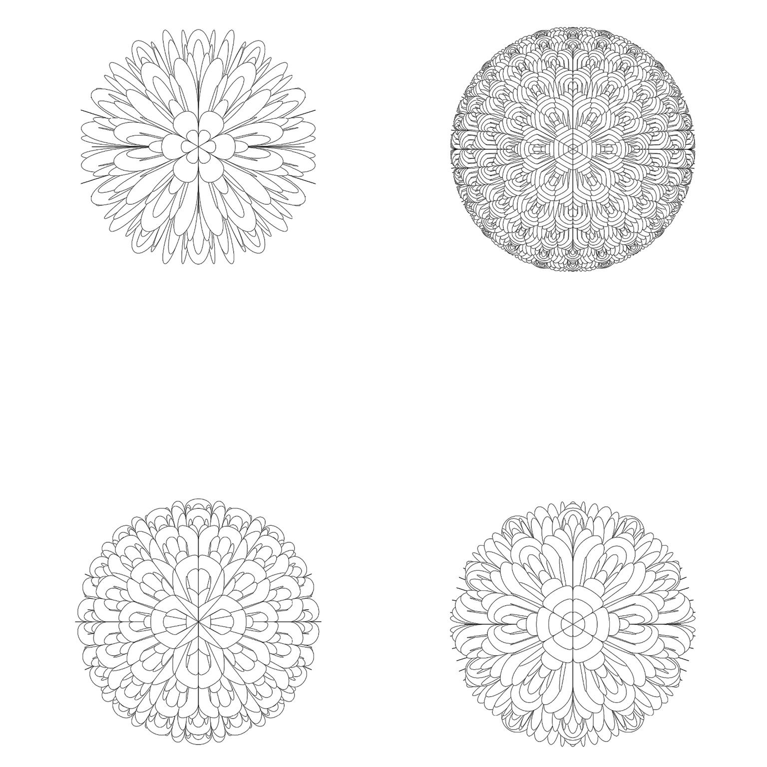 « Bloom Algorithm No. 1 » de la série Bloom, impression numérique, abstrait, organique en vente 3
