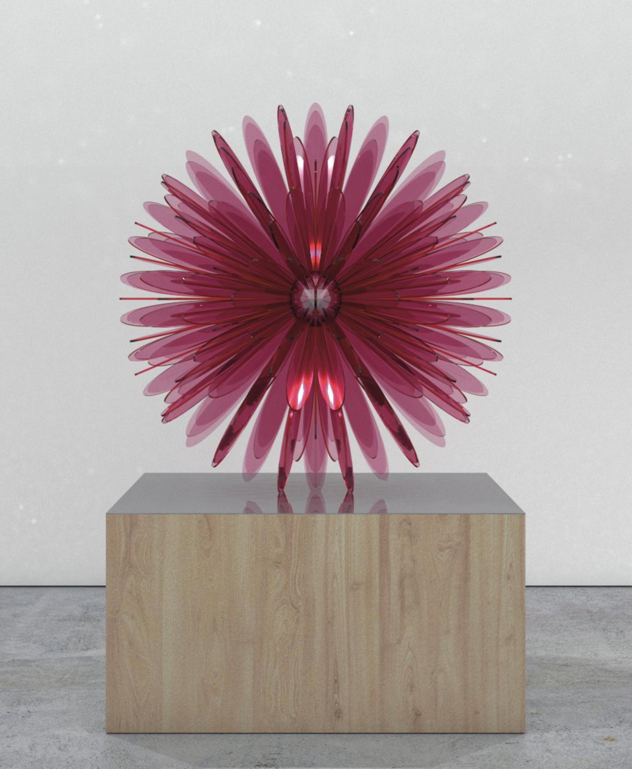 Norman Mooney "Bloom No. 5" from the Bloom Series, Abstract, Organic