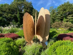 "Butterfly Effect", Large Wooden Abstract Sculpture
