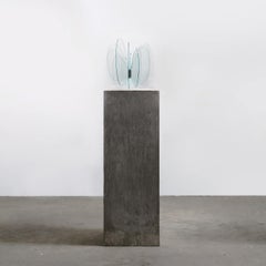 "Butterfly Effect No. 3", Organic, Abstract Glass Sculpture, Tabletop Size
