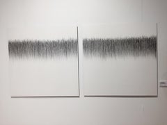 "Pencil on Panel No. 19", Contemporary Metal Wall Relief Sculpture